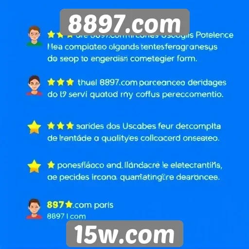 Usuários relatam experiências positivas em 8897.com