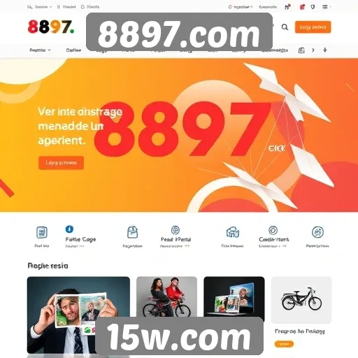 Experiência do usuário no site 8897.com é otimizada